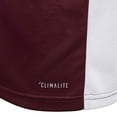 thumbnail image 2 of adidas Boys' Entrada Jersey, Maroon/White, X-Small, 2 of 5