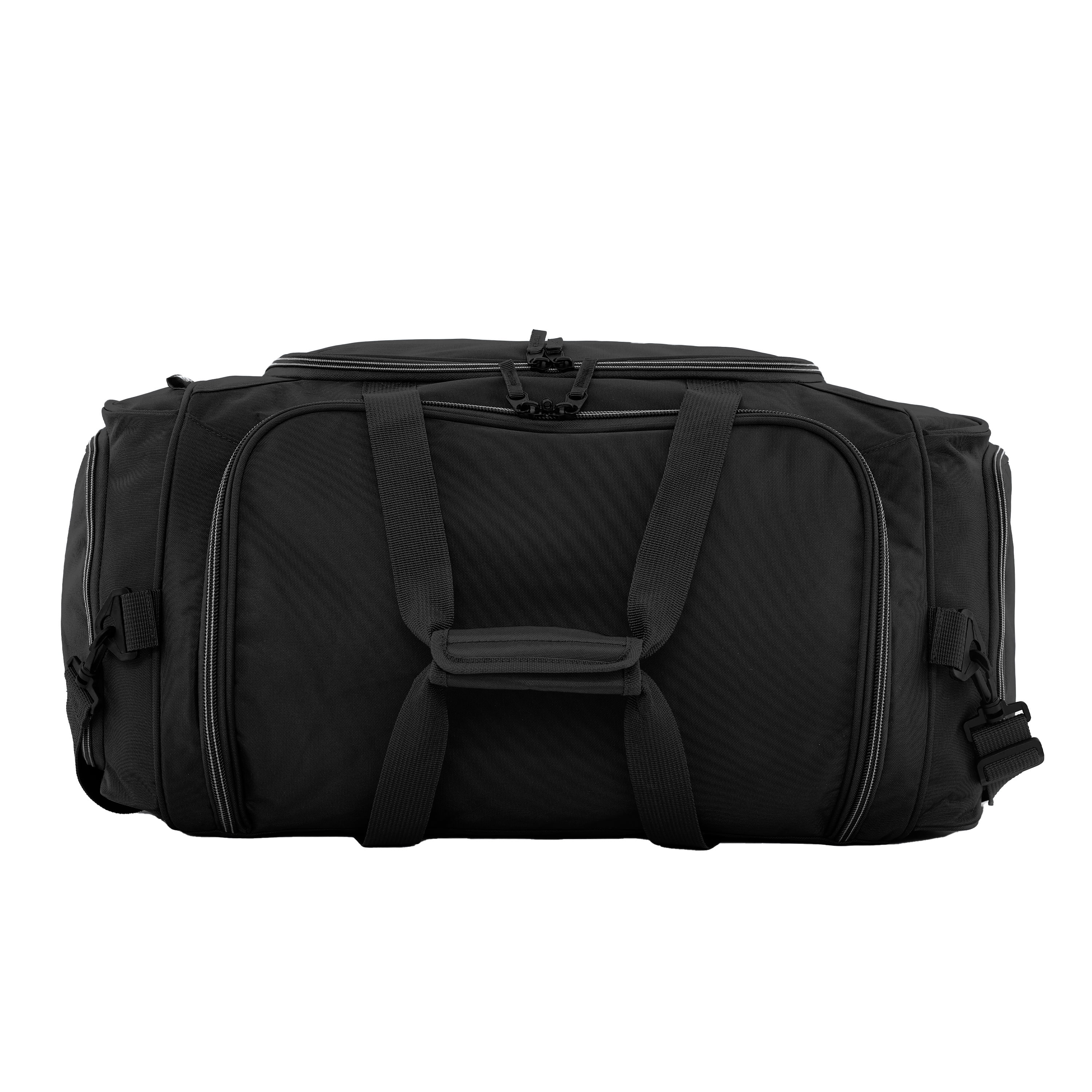 Wrangler Large 28" Travel Duffel with Side Wet-Shoe Pocket - Black