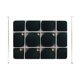 thumbnail image 2 of 12 Bolas Navideñas de Terciopelo Flocadas, Adornos Navideños de Plástico, Adornos Colgantes Decorativos para Árbol de Navidad, Decoración de 2,4 Pulgadas, 2 of 7