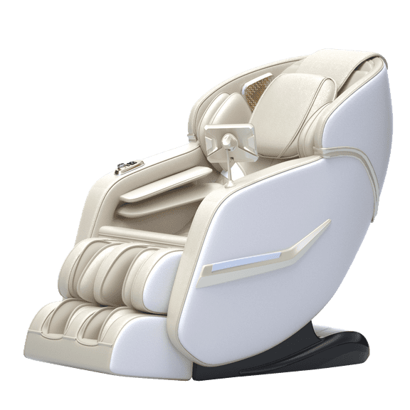 4D Full Body Massage Chair, SL-Track Zero Gravity Recliner with 52 Airbags, Foot Roller Massage, Waist & Back Heat, Leg Extension and Touchscreen Control