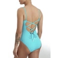 thumbnail image 2 of Sandbar Solids V-Wire One-Piece Swimsuit, 2 of 4
