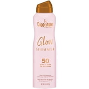 Coppertone Glow with Shimmer Spray Sunscreen, SPF 50 Sunscreen, 5 Oz