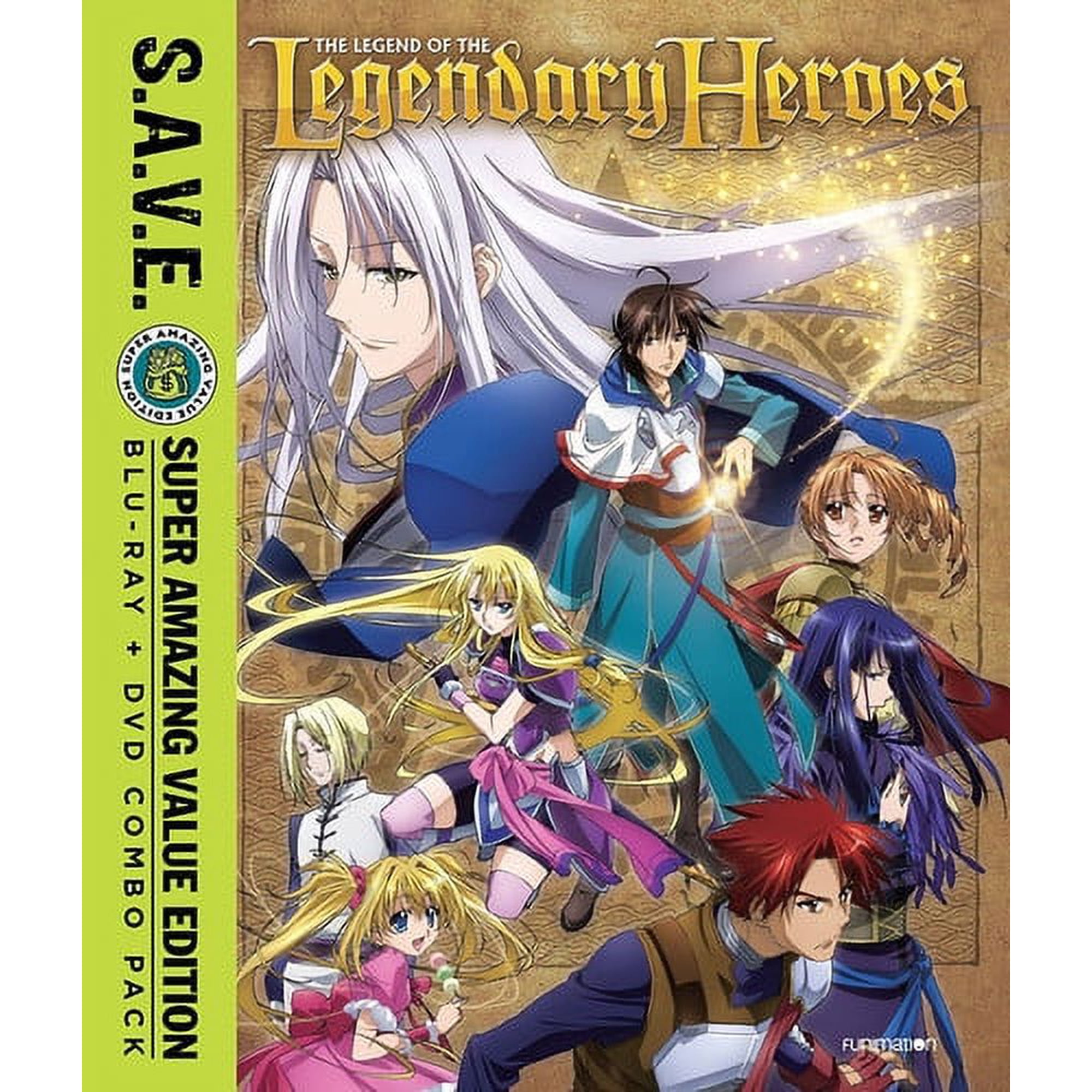 Legend of the Legendary Heroes: Comp Series (Blu-ray + DVD), Funimation Prod, Anime