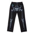 thumbnail image 2 of Pantalones de chándal a rayas con cinta para hombre y mujer, pantalón informal con bordado de mariposa Multicolor de alta calidad, a la moda, con cordón, 2 of 3