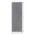 thumbnail image 5 of Mainstays Gray Solid Blackout Rod Pocket with Back Tabs Curtain Panels 4PC Set, Set of 4, 30" W x 84" L, 5 of 11