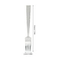 thumbnail image 2 of KAKOWELY Appetizer Forks Dinner Forks Stainless Steel Versatile Use Cutlery for Parties 2Pcs, 2 of 8