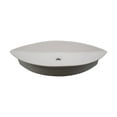 thumbnail image 7 of Renovators Supply Blink 31 3/4" Oval Countertop Vessel Bathroom Sink White Heavy Duty Perfect for Large Vanity Top, 7 of 7