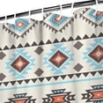 thumbnail image 3 of Waterproof Bohemian Shower Curtain 72x72 Inch Boho Style Polyester Unique Shower Curtain for Bathroom Hotel Home Decor with 12 Plastic Hooks, 3 of 5