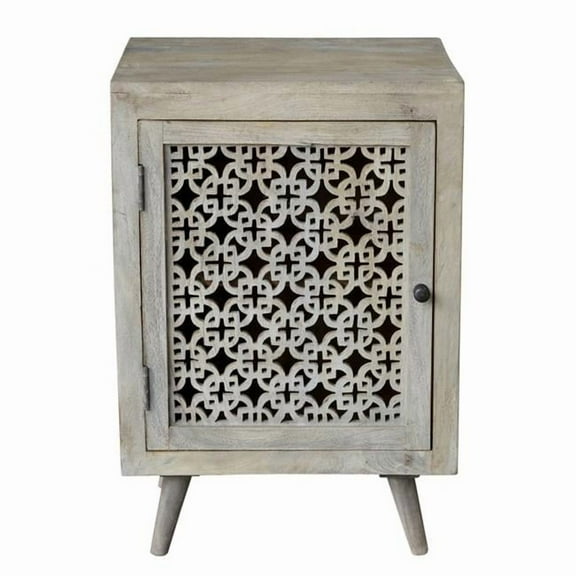 30 in. Grey Wash Nightstand