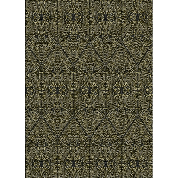 Ahgly Company Machine Washable Indoor Rectangle Transitional Dark Almond Brown Area Rugs, 2' x 3'