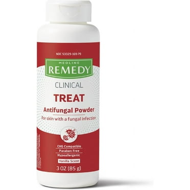 Medline Remedy Clinical Antifungal Powder, Scented, 3 oz