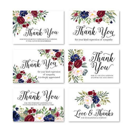 personalized thank you cards funeral personalized thank you cards
