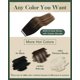 thumbnail image 5 of Extensiones de cabello con cinta adhesiva Ugeat Dark Brown Mix Medium Brown, 5 of 9