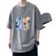 thumbnail image 4 of Camisetas para hombre, camisetas casuales de manga corta para hombre, camisetas de manga corta para hombre, camisetas de manga corta con cuello redondo para hombre, uso conveniente, 4 of 9