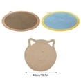 thumbnail image 4 of kurtrusly Cotton Natural Rattan Mat Cat Scratch Furniture Protector And Maintain Claws Ice Mat Floor Pad Now Brown 40cm, 4 of 6