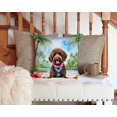 thumbnail image 3 of Coussin Décoratif Luau Labradoodle, 3 of 6