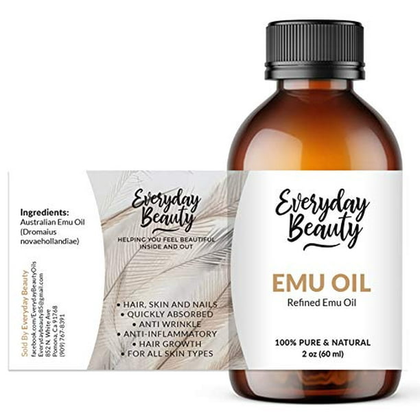 Pure Australian Emu Oil - All Natural 6X Refined for Face, Skin and Hair - Highly Effective Hydration Pure Australian Emu Oil - All Natural 6X Refined for Face, Skin and Hair - Highly Effective Hydration
