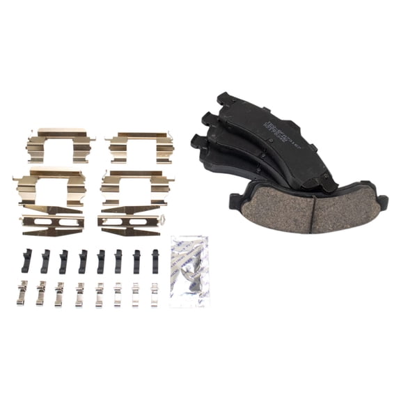 TRQ Front Premium Ceramic Brake Pad Kit for Chevy GMC Buick Saab Truck SUV BFA73167