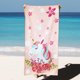 thumbnail image 1 of Cojín de playa de microfibra de verano Toallas de baño para viajes Deportes Gimnasio (XY03), 1 of 3