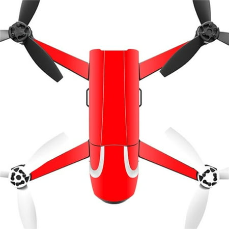 MightySkins PABEBOP2-Solid Red Skin Decal Wrap for Parrot Bebop 2 Quadcopter Drone - Solid Red