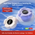 thumbnail image 2 of Babies Bath Thermometer,Flower Shape Digital Floating Water Thermometer for Bathtub,Tub Temperature Gauge,Clear Display & Fast Readings,Bathtub Temperature Monitor,Fun Bath Floating Toy - Purple, 2 of 10