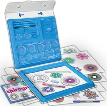 Spirograph Deluxe Set –Arts and Crafts, Kids Toys, Art Supplies, Craft Supplies, Drawing Kit, Spiral Art, Classic Gear Design Kit, Build-in Case, Pens, Design Sheet Included, Ages 8+