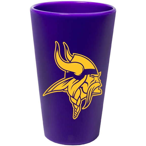 WinCraft Minnesota Vikings 16oz. Silicone Pint Glass