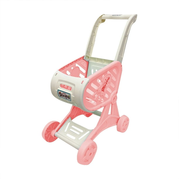 Carrito de la compra de juguete para ir al supermercado Juego de simulación Carrito de la compra de juguete para niños y bebés