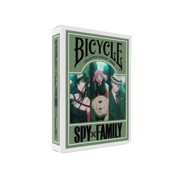 Baraja de Cartas Bicycle Spy x Family Coleccionable Tamaño Poker