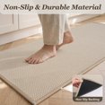 thumbnail image 2 of SIXHOME Polka Dot 20"x71" Kitchen Mat Non Slip Washable Kitchen Rug Soft Cushioned Floor Mat for Sink Laundry Entryway Indoor Beige, 2 of 7