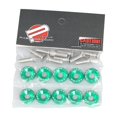 thumbnail image 3 of Arandelas para guardabarros M6 Piezas modificadas para automóviles Tornillos y sujetadores resistentes y de alta confiabilidad Verde, 3 of 8