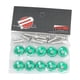 thumbnail image 3 of Arandelas para guardabarros M6 Piezas modificadas para automóviles Tornillos y sujetadores resistentes y de alta confiabilidad Verde, 3 of 8