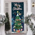 thumbnail image 4 of Christmas Savings Clearance! VWRXBZ Christmas Door Cover Decoration Tapestry Holiday Party Door Curtain Tapestry Door Cover Santa Decoration, 4 of 4