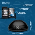 thumbnail image 3 of BOSU 6.5 Inch Balance Pods, Stability Exercise Workout Equipment, 2 Pack, Black, 3 of 7
