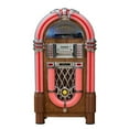 thumbnail image 4 of Arkrocket Taurus II Jukebox Lecteur de Disques Vinyles Bluetooth USB Lecteur SD CD Radio Rétro Plateau Tournant Classique Jukebox (Taurus II - Chêne Foncé), 4 of 5