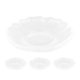 thumbnail image 1 of 4 platos de vidrio transparente para aperitivos, bandeja para postres de restaurante, soporte para bolsitas de té para servir galletas, aperitivos, frutas, café y tazas de té, 1 of 8