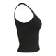 thumbnail image 4 of Camiseta sin mangas con cuello redondo y corte corto para mujer - Camiseta básica informal de verano para adolescentes, mezcla de nailon y spandex, tallas XS-XXXL, 4 of 5
