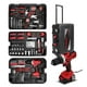 thumbnail image 1 of Juego de herramientas KINGTOOL 286 piezas con caja de herramientas rodante de 21 V, 1 of 8