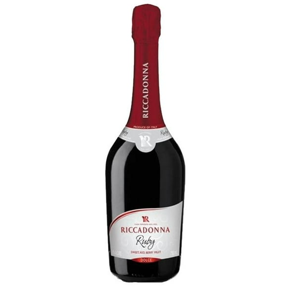 Pack de 6 Vino Espumoso Ruby Riccadonna Malvasia 750 ml