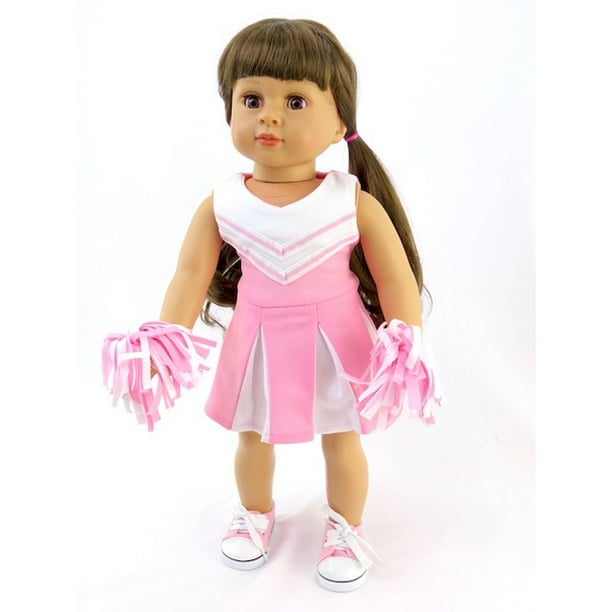 Pink Cheerleading Outfit for 18 Inch Dolls