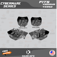 thumbnail image 3 of Kalair GFX Graphics Kit for Yamaha YZ250 (2006-2007) Cyberware Series, 3 of 5