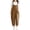 Khaki, variant on Staron Summer Jumpsuits for Women Casual Square Neck Sleeveless Cotton Romper Solid Color Ankle-Length Vacation Beach Party, Wine XXL