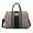 Pewter Black, variant on MKF Collection Melissa Women Duffle Bag, Crossover Purse Handbag Fashion Travel by Mia K - Light Gray