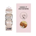 thumbnail image 3 of Neceser de viaje con gancho para colgar, resistente al agua, para maquillaje y cosméticos, organizador de viaje para accesorios - Rosa bebé mediano XFDS, 3 of 5