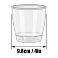thumbnail image 2 of Self-Watering Planter Pots, Clear Visualized Plastic Flower Pots with Trays and Drainage for Home Gardening and Indoor Decoration 5pc Set for Lazy Flower Planting., 2 of 5