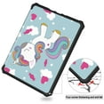 thumbnail image 4 of TECH CIRCLE for Amazon Kindle Paperwhite 7" Case 12th Generation 2024, Kindle Colorsoft Signature Edition Case 7" 2024, Cute Cartoon PU Leather Slim Thin Folio Case with Auto Sleep Wake, Unicorn, 4 of 6
