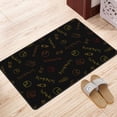 thumbnail image 3 of Funny Schedule Doodles Rugs Doormat, Non-Slip Machine Washable Carpets Floor Door Mat , 36" x 24", 3 of 6
