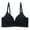 Black, variant on Mgmyaa Bras for Women, Fashion Women Women Large Size Solid No Rims Fixed Cup Gathering Daily Bra