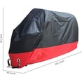 thumbnail image 2 of Funda para moto, funda para moto, contra lluvia, nieve, polvo y suciedad, rayos UV., 2 of 5