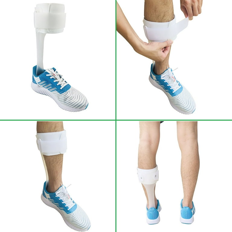Drop Foot Brace AFO Leaf Spring Splint Ankle Foot Orthosis Support